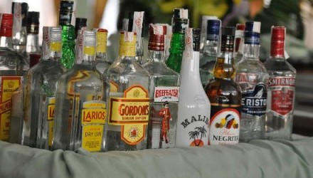 variedad de bebidas alcoholica