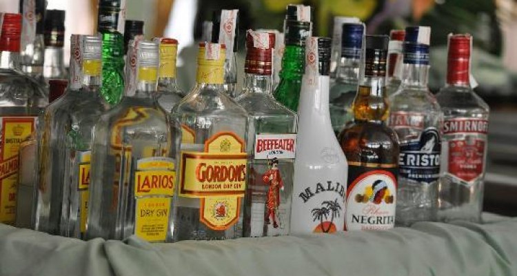 variedad de bebidas alcoholica