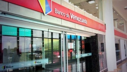 Fachada del Banco de Venezuela