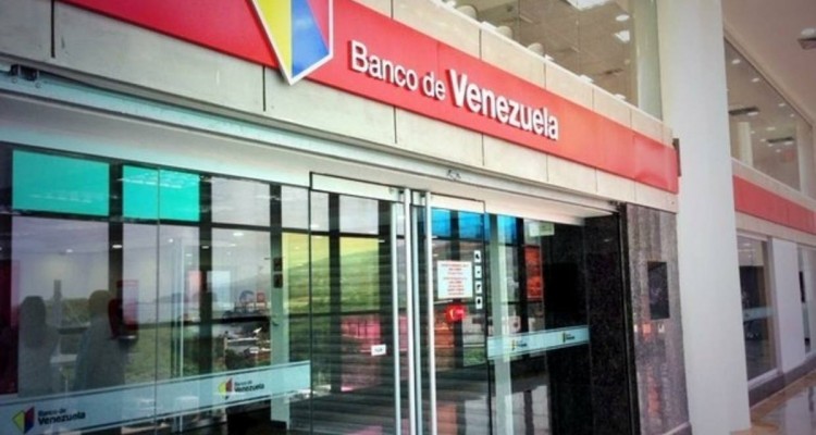 Fachada del Banco de Venezuela