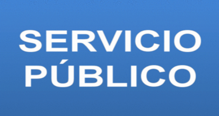 servicio público