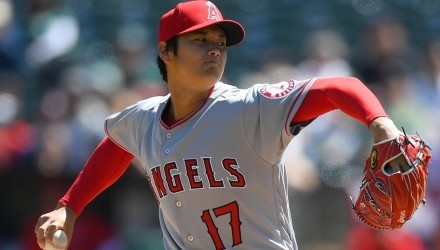 shohei ohtani first mlb start
