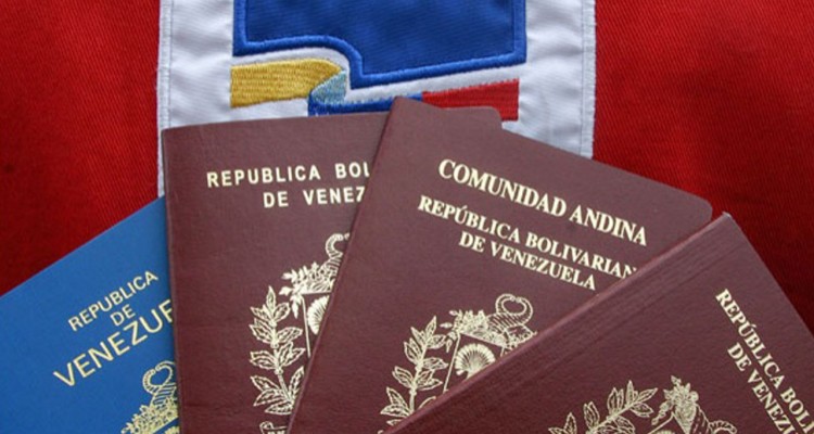 pasaporte venezolano con