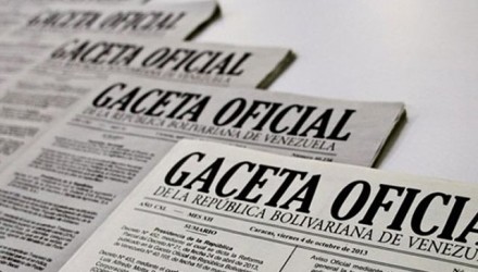 Gaceta Oficial