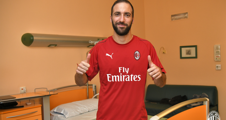 Gonzalo Higuaín es fichado por el Milan 1 Higuaín