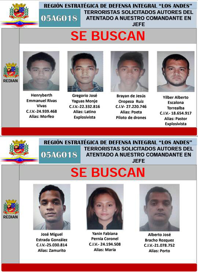 TSJ ratificó pena máxima para 12 ejecutores del magnicidio frustrado contra el presidente Maduro 3 investigados 2