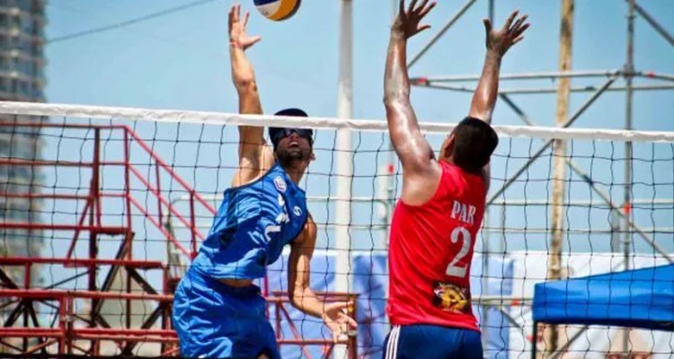 Voleibol de playa masculino se despidió este sábado de los JJ.OO de la Juventud 1 Gabriel González y José Osorio JJ.OO de la Juventud