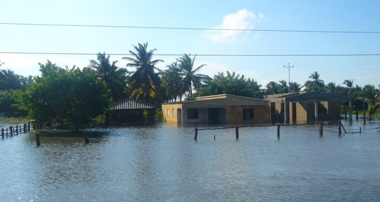 Inundaciones en la Guajira venezolana