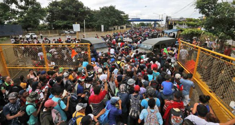 migrantes mexico 20 10 2018