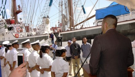 17 11 2018 EM Bienvenida al Buque Escuela Simon Bolivar 30