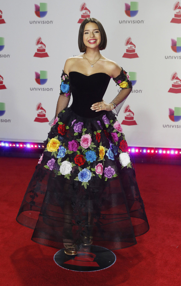 19th Latin Grammy Awards – Arrivals – Las Vegas, Nevada, U.S., November 15, 2018 – Angela Aguilar poses. REUTERS/Steve Marcus