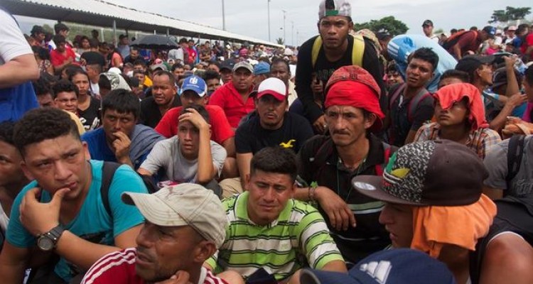 Caravana hondurena fronteriza Guatemala Mexico EDIIMA20181020 0020 19
