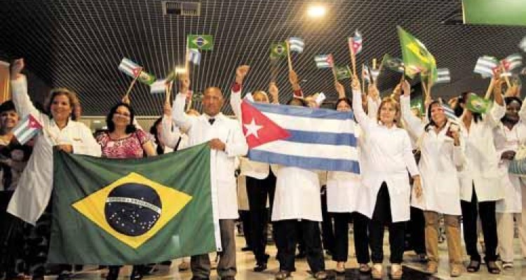Medicos cubanos en Brasil 1