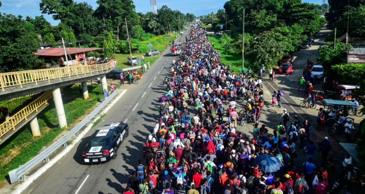 caravana migrantes mexico estados unidos honduras