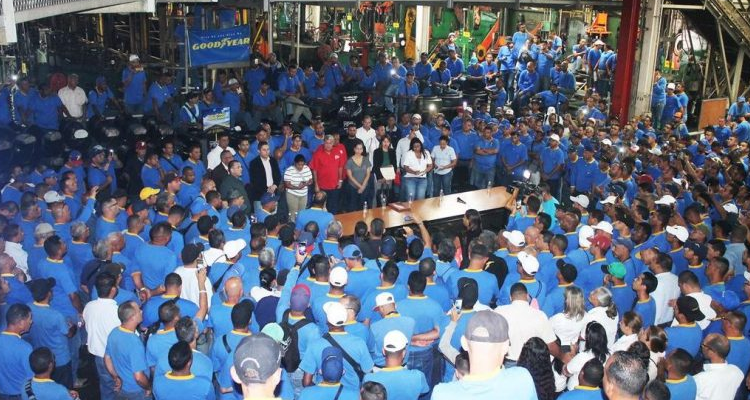 Los trabajadores de Goodyear reactivaron operaciones en planta de Valencia 1 Captura de pantalla 2018 12 22 a las 10.24.11