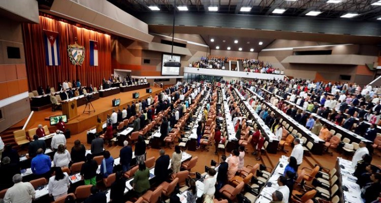 Sesión plenaria del II período ordinario de la IX Legislatura del Parlamento cubano. EFE