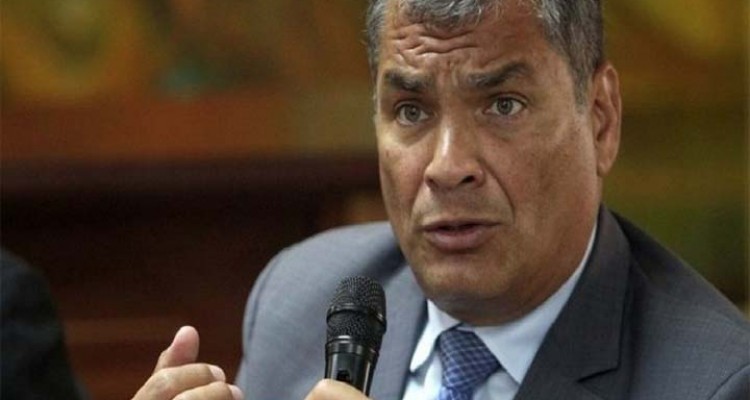 Rafael Correa considera insólito que EE UU reconozca a Guaidó como presidente de Venezuela 1 25012019 correa01