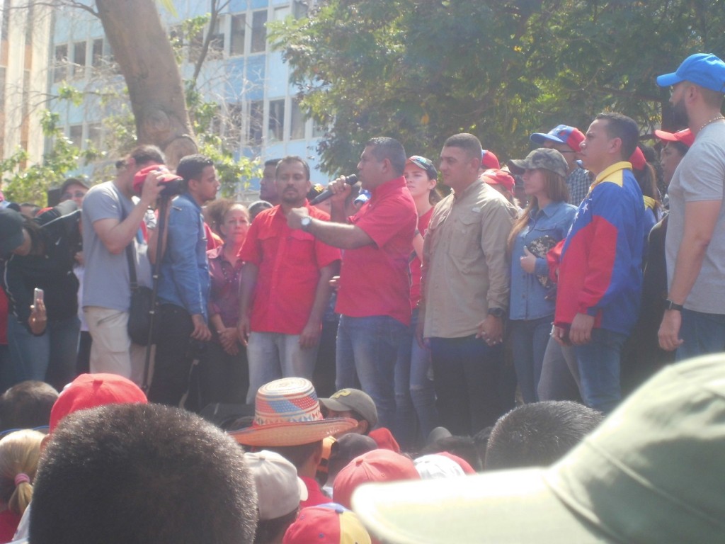 El Alcalde Bolivariano de Maracaibo, Willy Casanova, participó en la concentración 