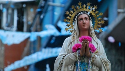 Peregrinación Virgen de Lourdes en Vargas 700x352