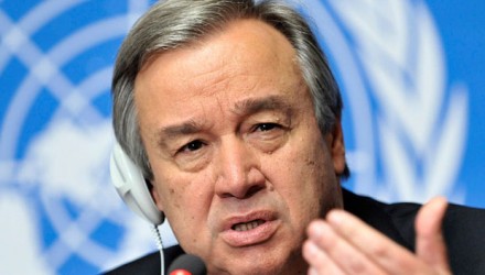 antonio guterrerz onu