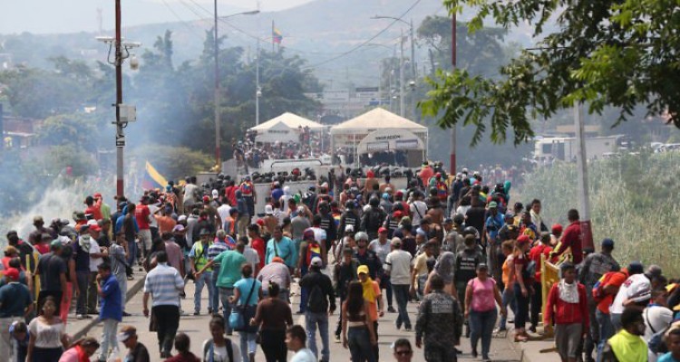 tachira disturbios heridos intento ayuda humanitaria
