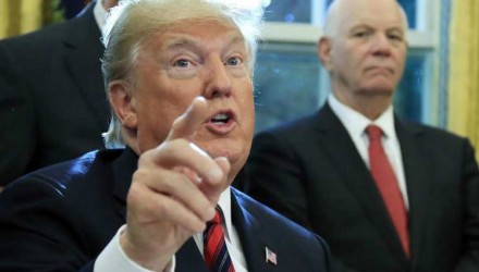 trump ojos