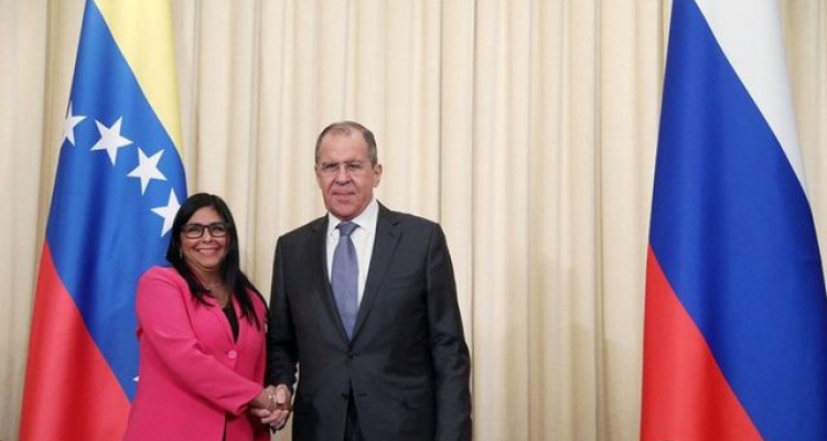 Rusia aseguró que impedirá intervención militar de EE.UU. en Venezuela 1 Delcy Rodríguez en Rusia