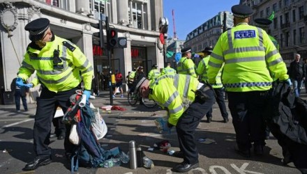 detenciones protesta ecologista Londres EDIIMA20190420 0247 4