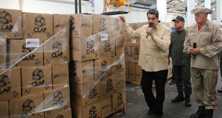 El Presidente Maduro dijo que los Clap tienen dos enemigos: El gobierno de los EE.UU. y la oposición 1 alimentos clap eeuu ataque maduro10