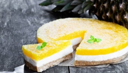 cheesecake sin horno de pina colada 500x333