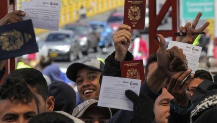 pasaporte en frontera