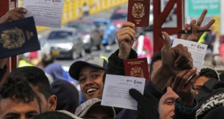 pasaporte en frontera