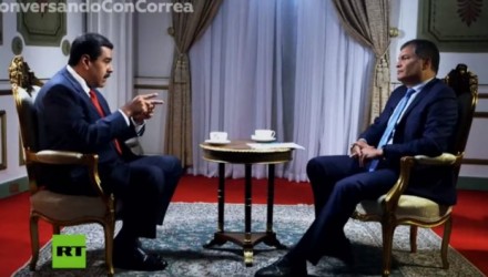 Maduro en el programa Conversando con Correa 700x352