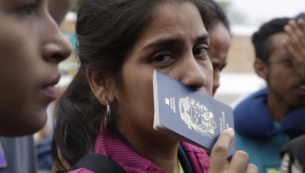 Venezolanos en Peru Pasaporte