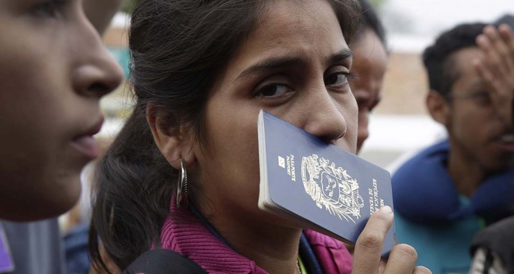 Venezolanos en Peru Pasaporte