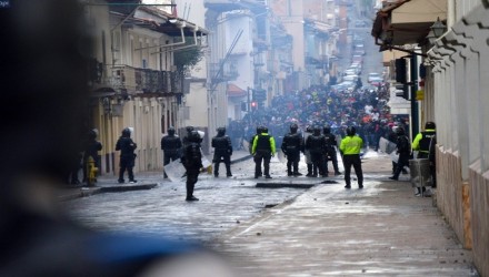 A 8 sube el número de muertos por represión militar y policial en Ecuador 1