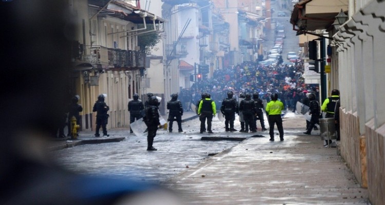 A 8 sube el número de muertos por represión militar y policial en Ecuador 1