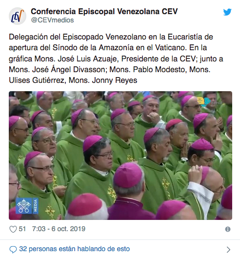 Iglesia católica venezolana