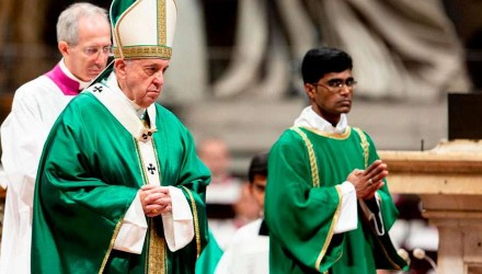 Papa Francisco Misa Sinodo Amazonia