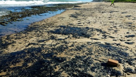 derrame de petroleo en la playa pontal de coruripe 35035