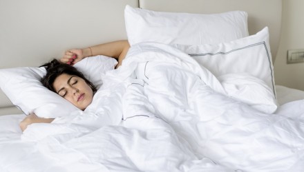mujer dormida