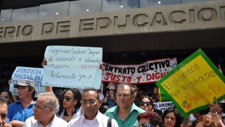 presidente de la fvm asegura que lucha de educadores no esta vinculada a ninguna actividad politica 37876