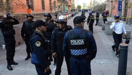 Reportan balacera cerca de Palacio Nacional 696x434