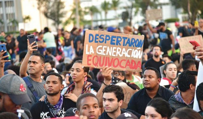 protestas dominicana