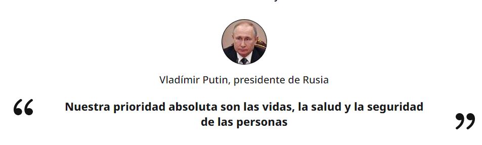 Putin anunció las medidas para contrarrestar la propagación del coronavirus (+Video) 2 Putin