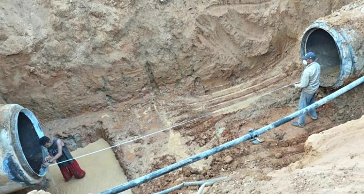 Gobernación del Zulia Avanza en la corrección de fuga de agua potable en la aducción Bifurcación Core3 1 Gobernación del Zulia