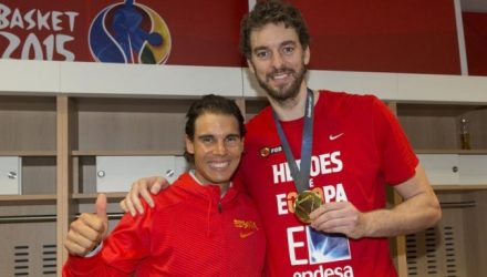 Nadal y gasol