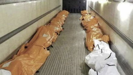 Nueva York cadacres morgue coronavirus morgue
