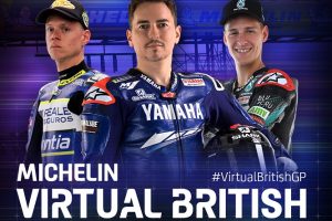 Virtual MotoGP Silverstone podium