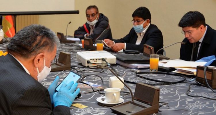 Fue detenido cónsul de Bolivia en España por el escándalo en la compra de respiradores (+Video) 1 senado boliviano